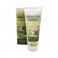 3W Clinic Гель-пилинг с экстрактом Зеленого чая Green Tea Moisture Peeling Gel 