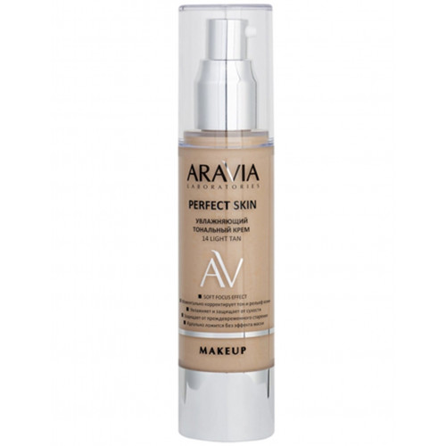 Aravia Laboratories Тональный крем увлажняющий Perfect Skin 14 Light Tan 