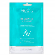 Aravia Laboratories Маска альгинатная с экстрактом мяты и спирулины Ice Seaweed Algin Mask 