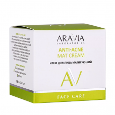 Aravia Laboratories Крем матирующий для жирной и проблемной кожи Anti-Acne Mat Cream 