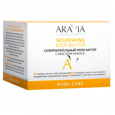 Aravia Laboratories Крем-баттер суперпитательный с маслом кокоса Nourishing Body Butter 