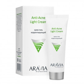 Aravia Professional Крем-гель корректирующий для жирной и проблемной кожи Anti-Acne Light Cream 