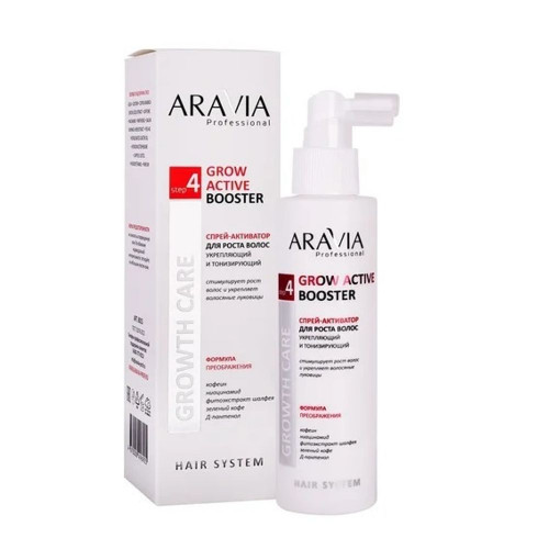 Aravia Professional Спрей-активатор для роста волос укрепляющий Grow Active Booster