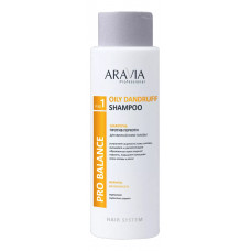 Aravia Professional Шампунь против перхоти для жирной кожи головы Oily Dandruff Shampoo