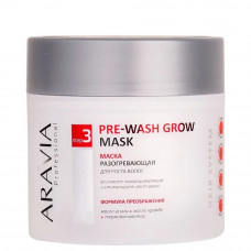 Aravia Professional Маска разогревающая для роста волос Pre-Wash Grow Mask 