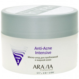 Aravia Professional Маска-уход для проблемной и жирной кожи Anti-Acne Intensive 