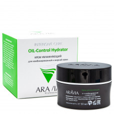 Aravia Professional Крем увлажняющий для комбинированной и жирной кожи Oil-Control Hydrator