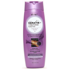 Keratin&Стволовые клетки Шампунь для всех типов волос Восстановление и омоложение