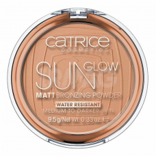 Catrice Пудра компактная Sun Glow Shimmering 035 натурально-бронзовый
