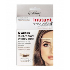 Godefroy 00011 Eyebrow Tint Medium Brown Краска-хна в капсулах для бровей и ресниц, набор (коричнев)