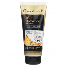 Compliment BioBotanica Active Маска-филлер 7 редких масел для поврежденных волос 