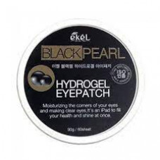 Ekel Патчи для век гидрогелевые с пудрой черного жемчуга Eye Patch Black Pearl 