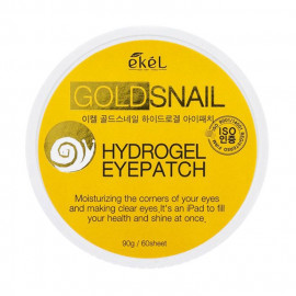 Ekel Патчи для век гидрогелевые с золотом и экстрактом улитки Eye Patch Gold/Snail 