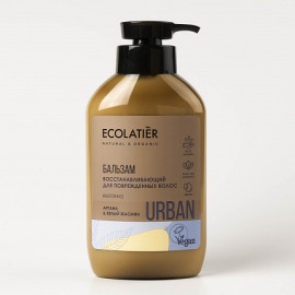 Ecolatier Бальзам Восстанавливающий для поврежденных волос, аргана&белый жасмин