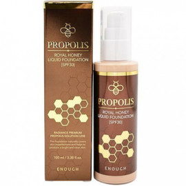 Enough Тональный крем с прополисом т. 21 Propolis Royal Honey Liquid Foundation 