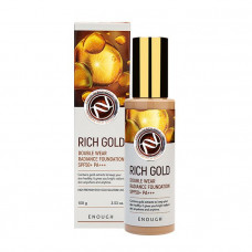 Enough Тональная основа с золотом т. 21 Rich Gold Double Wear Radiance Foundation 