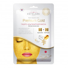 Гидроальгинатная маска для всех типов кожи Estelare Premium Gold
