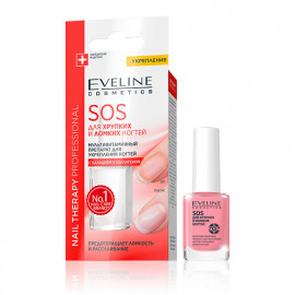 Eveline Nail Therapy Professional Препарат для укрепления ногтей с кальцием SOS 12мл