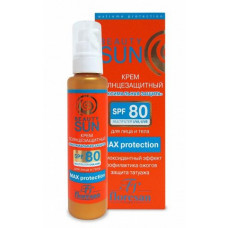 Floresan Крем солнцезащитный "Максимальная защита" для лица и тела Beauty Sun SPF80 