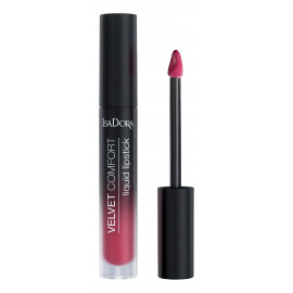 IsaDora Помада для губ жидкая матовая Velvet Comfort Liquid Lipstick т.58 ягодный