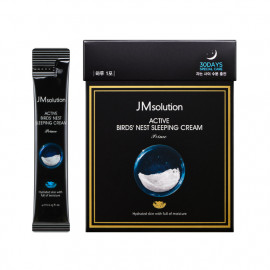 JM solution Крем ночной с экстрактом ласточкиного гнезда Active Birds Nest Sleeping Cream  