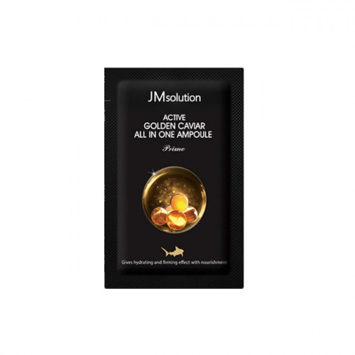 JM solution Сыворотка 3в1 с экстрактом икры и золотом Active Golden Caviar All In One Ampoule Prime