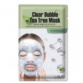Очищающая кислородная маска с чайным деревом Labute Clear Bubble Tea Tree Mask