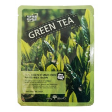 May Island Маска тканевая с экстрактом зеленого чая Real Essense Green Tea Mask