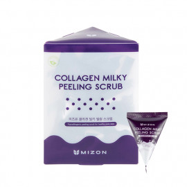 Mizon Скраб для лица с коллагеном и молочным белком Collagen Milky Peeling Scrub