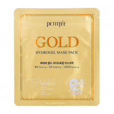 Маска гидрогелевая с золотом Petitfee Gold Hydrogel Mask Pack