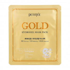 Маска гидрогелевая с золотом Petitfee Gold Hydrogel Mask Pack