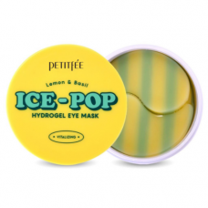 Petitfee Набор патчей для век гидрогелеаые Лимон и базилик Ice-Pop Lemon&Basil Eye Patch