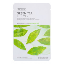 The face shop Маска для лица с экстрактом зеленого чая Real Nature Green Tea Face Mask