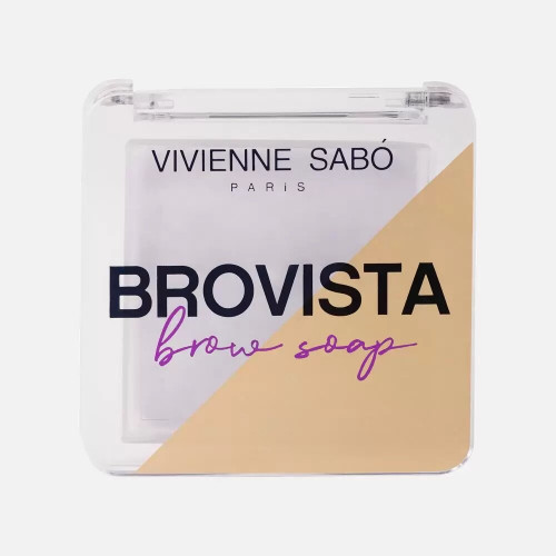 Vivienne Sabo Фиксатор для бровей сверхсильной фиксации Brovista Brow Soap прозрачный