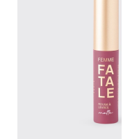 Vivienne Sabo Устойчивая матовая жидкая помада для губ "Femme Fatale" т.08 теплый сливовый